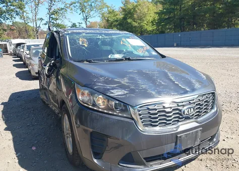 2019 Kia Sorento 3.3L Lx z USA, uszkodzony, nr VIN 5XYPGDA59KG488132